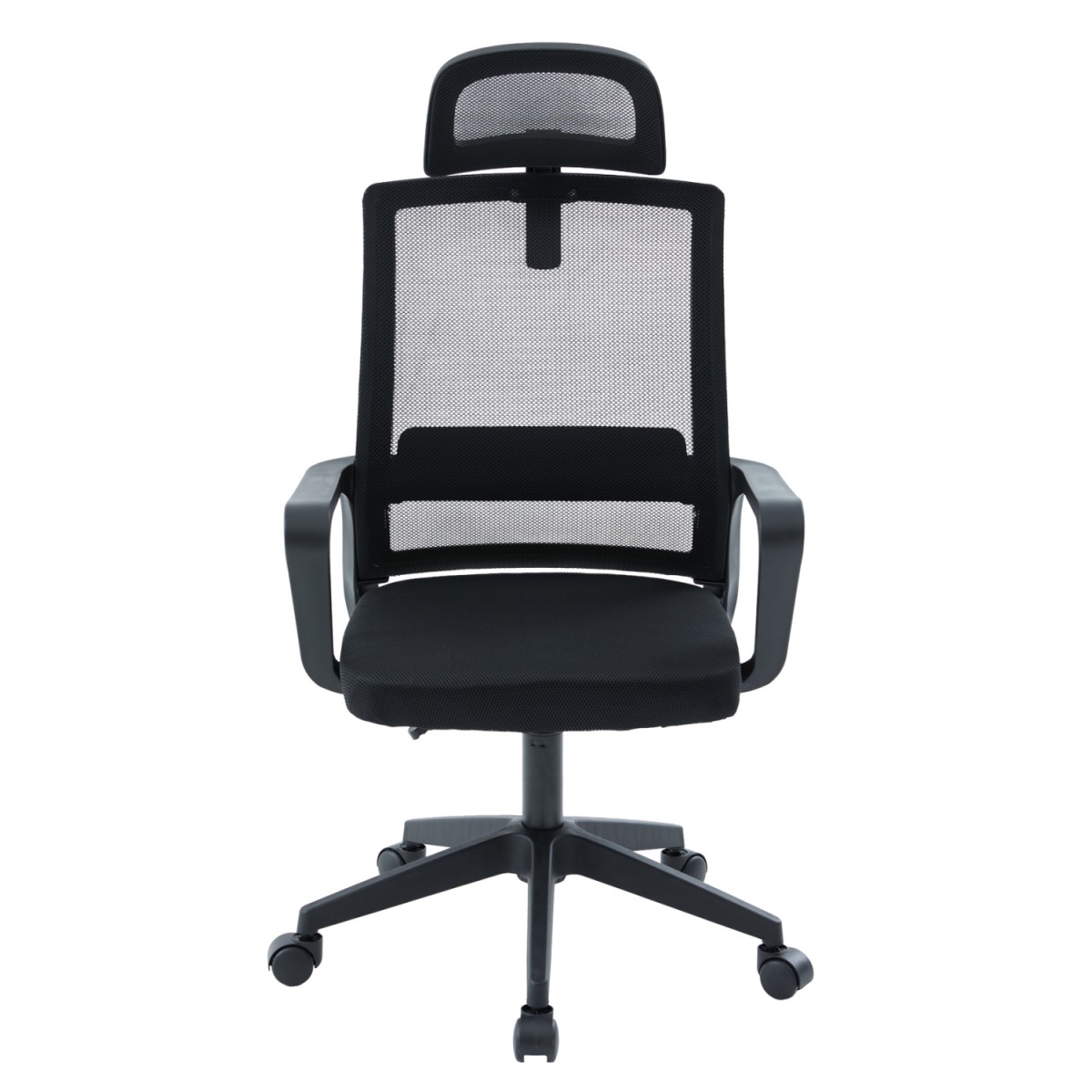 ΚΑΡΕΚΛΑ ΓΡΑΦΕΙΟΥ VELOCITY HM1229.01 ΜΑΥΡO MESH & PP 61x62x123Υεκ