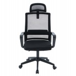 ΚΑΡΕΚΛΑ ΓΡΑΦΕΙΟΥ VELOCITY HM1229.01 ΜΑΥΡO MESH & PP 61x62x123Υεκ