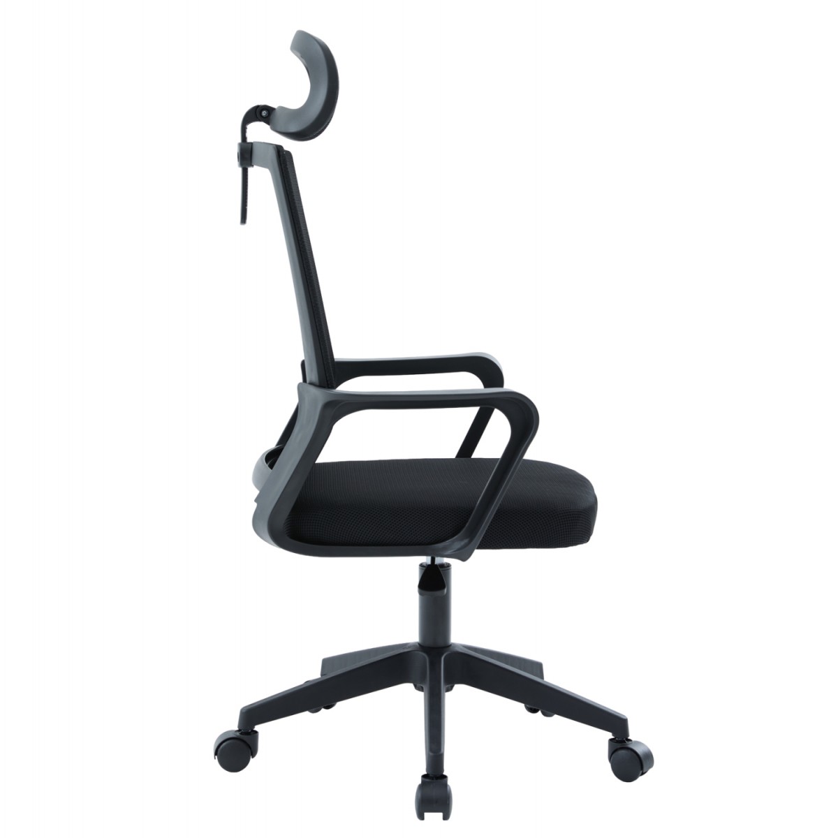ΚΑΡΕΚΛΑ ΓΡΑΦΕΙΟΥ VELOCITY HM1229.01 ΜΑΥΡO MESH & PP 61x62x123Υεκ