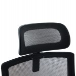 ΚΑΡΕΚΛΑ ΓΡΑΦΕΙΟΥ VELOCITY HM1229.01 ΜΑΥΡO MESH & PP 61x62x123Υεκ