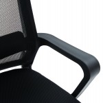 ΚΑΡΕΚΛΑ ΓΡΑΦΕΙΟΥ VELOCITY HM1229.01 ΜΑΥΡO MESH & PP 61x62x123Υεκ