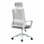 ΚΑΡΕΚΛΑ ΓΡΑΦΕΙΟΥ VELOCITY HM1229.02 ΛΕΥΚΟ PP--ΑΝΟΙΧΤΟ ΓΚΡΙ MESH 61x62x123Υεκ