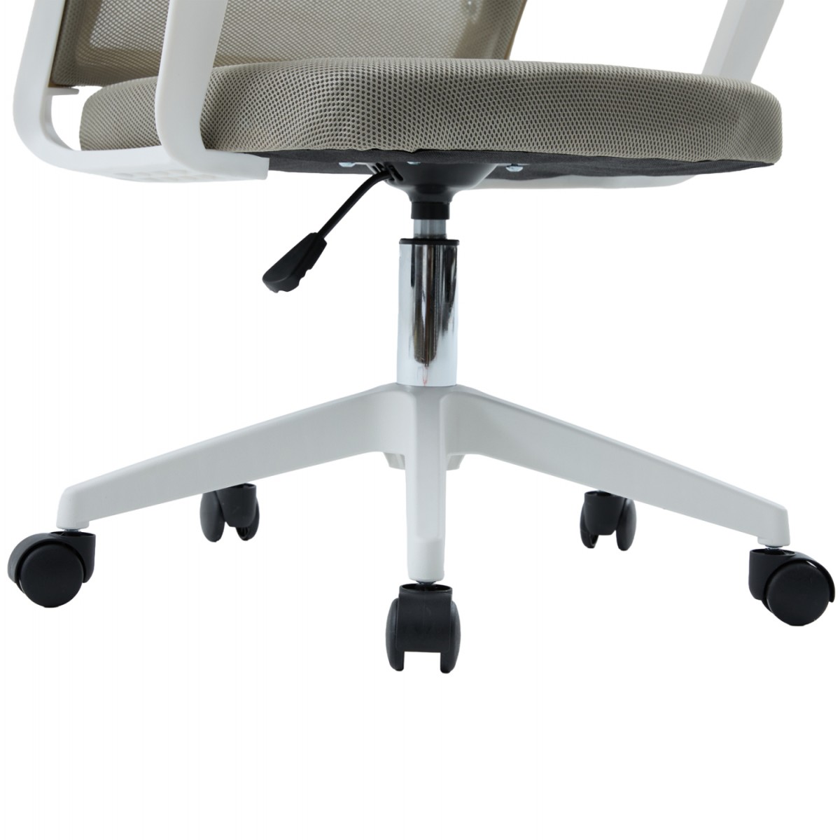 ΚΑΡΕΚΛΑ ΓΡΑΦΕΙΟΥ VELOCITY HM1229.02 ΛΕΥΚΟ PP--ΑΝΟΙΧΤΟ ΓΚΡΙ MESH 61x62x123Υεκ