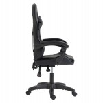 ΚΑΡΕΚΛΑ GAMING STRATUS HM1231.01 ΜΑΥΡΟ PVC--ΜΕ ΜΑΞIΛΑΡΑΚΙΑ ΜΕΣΗΣ/ΚΕΦΑΛΗΣ 62x62x119Υεκ