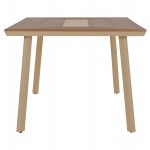 ΤΡΑΠΕΖΙ ΑΛΟΥΜΙΝΙΟΥ TABER HM5131.04 ΚΑΠΟΥΤΣΙΝΟ ΜΕ POLYWOOD TOP 200x100x75Υεκ