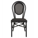 ΚΑΡΕΚΛΑ ΑΛΟΥΜΙΝΙΟΥ TRENT BAMBOO LOOK ΜΕ TEXTLINE 45x57x88 εκ. HM5052