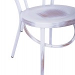 ΚΑΡΕΚΛΑ ΑΛΟΥΜΙΝΙΟΥ ΤΥΠΟΥ ΒΙΕΝΝΗΣ ΛΕΥΚΗ ΠΑΤΙΝΑ HM5557.02 42x52x88,5 εκ.