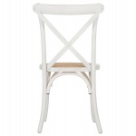 ΚΑΡΕΚΛΑ OWEN ΣΤΟΙΒΑΖΟΜΕΝΗ ΞΥΛΙΝΗ ΑΠΟ ΟΞΙΑ WHITE WASH ΧΡΩΜΑ ΜΕ ΧΙΑΣΤΙ ΠΛΑΤΗ HM8575.04 45x55,5x90 cm