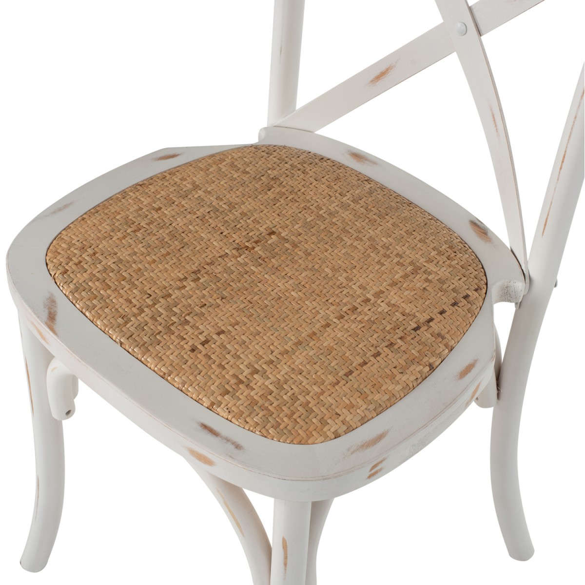 ΚΑΡΕΚΛΑ OWEN ΣΤΟΙΒΑΖΟΜΕΝΗ ΞΥΛΙΝΗ ΑΠΟ ΟΞΙΑ WHITE WASH ΧΡΩΜΑ ΜΕ ΧΙΑΣΤΙ ΠΛΑΤΗ HM8575.04 45x55,5x90 cm