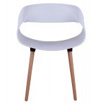 ΠΟΛΥΘΡΟΝΑ ΠΟΛΥΠΡΟΠΥΛΕΝΙΟΥ MAGGIE HM8600.01 ΣΕ ΛΕΥΚΟ ΧΡΩΜΑ 59x53x80Υ εκ.