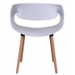 ΠΟΛΥΘΡΟΝΑ ΠΟΛΥΠΡΟΠΥΛΕΝΙΟΥ MAGGIE HM8600.01 ΣΕ ΛΕΥΚΟ ΧΡΩΜΑ 59x53x80Υ εκ.