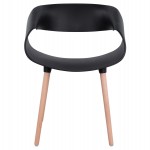 ΠΟΛΥΘΡΟΝΑ ΠΟΛΥΠΡΟΠΥΛΕΝΙΟΥ MAGGIE HM8600.02 ΣΕ ΜΑΥΡΟ ΧΡΩΜΑ 59x53x80Υ εκ.