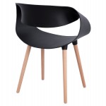 ΠΟΛΥΘΡΟΝΑ ΠΟΛΥΠΡΟΠΥΛΕΝΙΟΥ MAGGIE HM8600.02 ΣΕ ΜΑΥΡΟ ΧΡΩΜΑ 59x53x80Υ εκ.