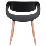 ΠΟΛΥΘΡΟΝΑ ΠΟΛΥΠΡΟΠΥΛΕΝΙΟΥ MAGGIE HM8600.02 ΣΕ ΜΑΥΡΟ ΧΡΩΜΑ 59x53x80Υ εκ.