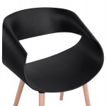 ΠΟΛΥΘΡΟΝΑ ΠΟΛΥΠΡΟΠΥΛΕΝΙΟΥ MAGGIE HM8600.02 ΣΕ ΜΑΥΡΟ ΧΡΩΜΑ 59x53x80Υ εκ.