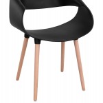 ΠΟΛΥΘΡΟΝΑ ΠΟΛΥΠΡΟΠΥΛΕΝΙΟΥ MAGGIE HM8600.02 ΣΕ ΜΑΥΡΟ ΧΡΩΜΑ 59x53x80Υ εκ.