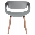 ΠΟΛΥΘΡΟΝΑ ΠΟΛΥΠΡΟΠΥΛΕΝΙΟΥ MAGGIE HM8600.10 ΣΕ ΓΚΡΙ ΧΡΩΜΑ 59x53x80Υ εκ.