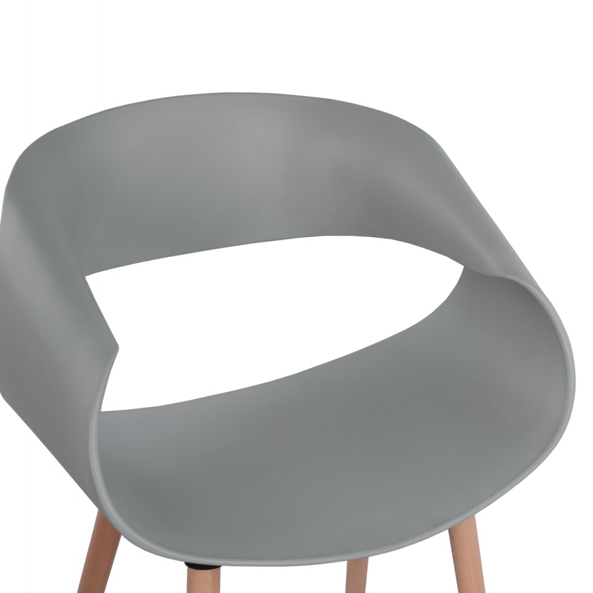 ΠΟΛΥΘΡΟΝΑ ΠΟΛΥΠΡΟΠΥΛΕΝΙΟΥ MAGGIE HM8600.10 ΣΕ ΓΚΡΙ ΧΡΩΜΑ 59x53x80Υ εκ.