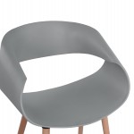 ΠΟΛΥΘΡΟΝΑ ΠΟΛΥΠΡΟΠΥΛΕΝΙΟΥ MAGGIE HM8600.10 ΣΕ ΓΚΡΙ ΧΡΩΜΑ 59x53x80Υ εκ.