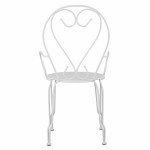 ΚΑΡΕΚΛΑ ΠΟΛΥΘΡΟΝΑ ΜΕΤΑΛΛΙΚΗ AMORE ΛΕΥΚΗ HM5008.12 49x48x90 εκ.