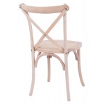 ΚΑΡΕΚΛΑ OWEN ΞΥΛΙΝΗ ΣΤΟΙΒΑΖΟΜΕΝΗ ΑΠΟ ΟΞΙΑ ΑΒΑΦΗ ΜΕ ΧΙΑΣΤΙ ΠΛΑΤΗ HM8575.20 45x55,5x90 cm