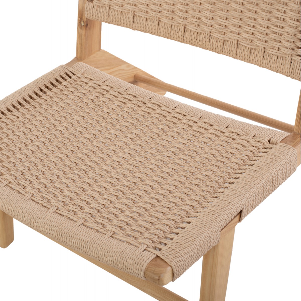 ΠΟΛΥΘΡΟΝΑ εσωτερικού χώρου HM8917.01 ANIKA ΞΥΛΙΝΗ ΜΕ ΠΛΕΞΗ ΣΧΟΙΝΙ 67,5x75x73,5Yεκ.