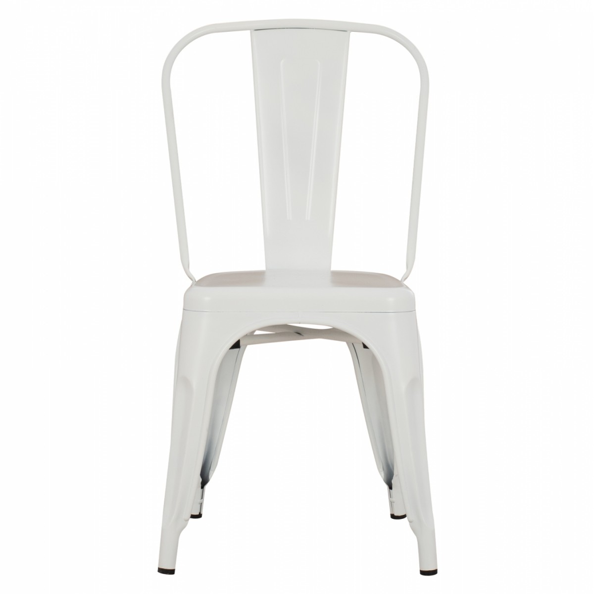 ΚΑΡΕΚΛΑ ΜΕΤΑΛΛΙΚΗ MELITA ΣΕ ΛΕΥΚΟ MAT  43x50x82Υ εκ. HM8641.21