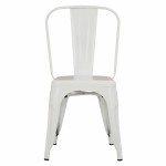 ΚΑΡΕΚΛΑ ΜΕΤΑΛΛΙΚΗ MELITA ΣΕ ΛΕΥΚΟ MAT  43x50x82Υ εκ. HM8641.21