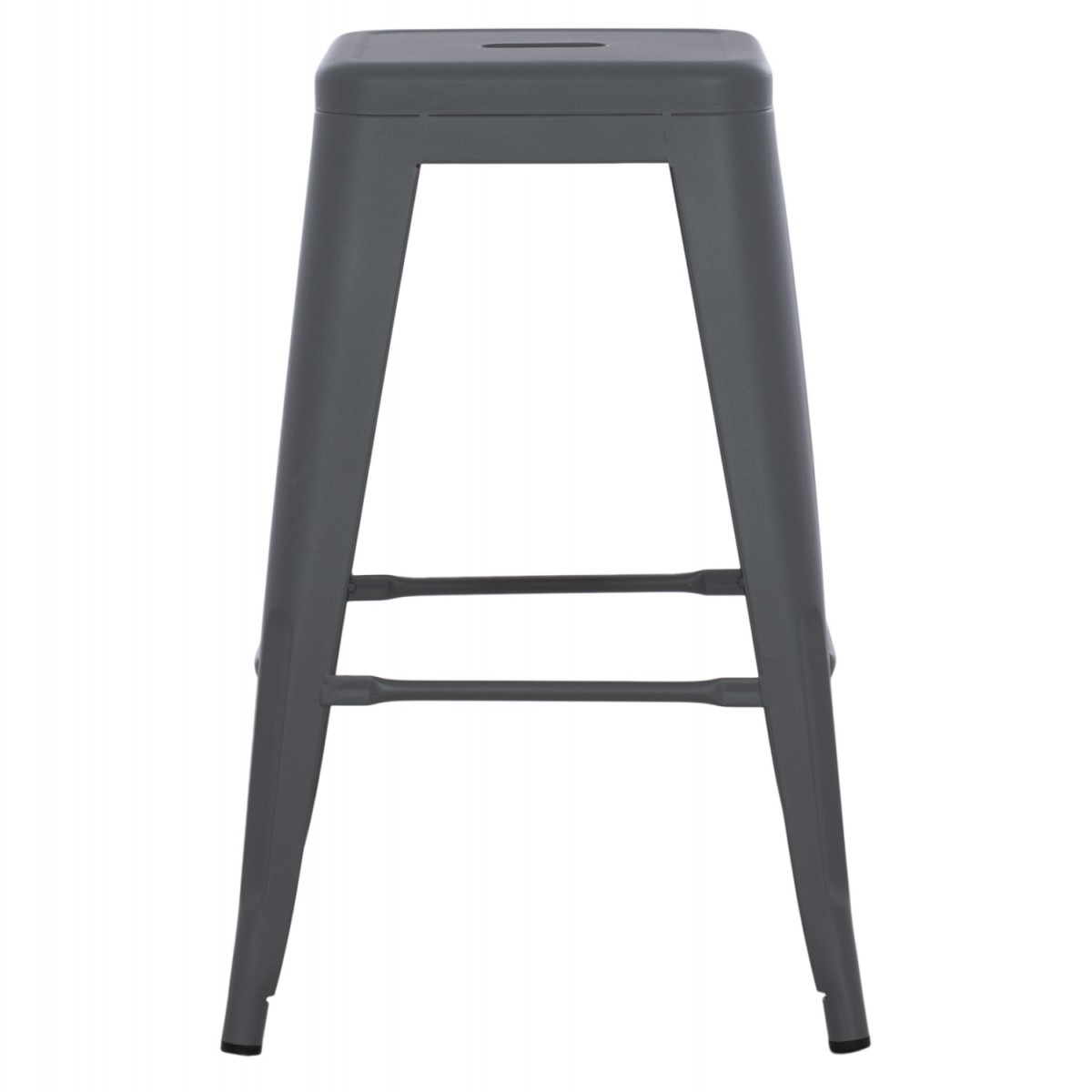 ΣΚΑΜΠΟ ΜΕΣΑΙΟΥ ΥΨΟΥΣ ΜΕΤΑΛΛΙΚΟ MELITA-PRO HM8573.50 ΓΚΡΙ 43x43x67Υεκ.