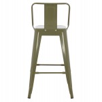 ΣΚΑΜΠΟ ΜΠΑΡ ΜΕΣΑΙΟΥ ΥΨΟΥΣ ΜΕΤΑΛΛΙΚΟ MELITA-PRO HM8574.43 DARK OLIVE GREEN 43x43x88Υεκ.