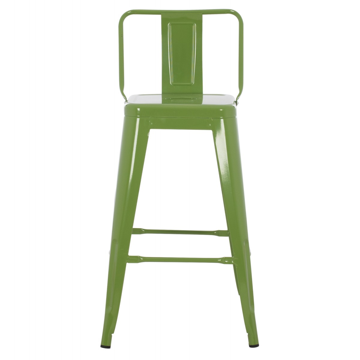 ΣΚΑΜΠΟ ΜΠΑΡ ΜΕΣΑΙΟΥ ΥΨΟΥΣ ΜΕΤΑΛΛΙΚΟ MELITA-PRO HM8574.53 LIGHT OLIVE GREEN 43x43x88Υεκ.