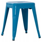 ΣΚΑΜΠΟ ΜΕΤΑΛΛΙΚΟ MELITA HM0096.48 ΣΕ ΜΠΛΕ ΧΡΩΜΑ 37x37x45Υεκ.