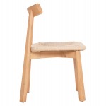 KΑΡΕΚΛΑ ΤΡΑΠΕΖΑΡΙΑΣ OSORIO HM18335.01 RUBBERWOOD & ΣΧΟΙΝΙ ΣΕ ΦΥΣΙΚΟ 51x55x74Υεκ