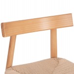 KΑΡΕΚΛΑ ΤΡΑΠΕΖΑΡΙΑΣ OSORIO HM18335.01 RUBBERWOOD & ΣΧΟΙΝΙ ΣΕ ΦΥΣΙΚΟ 51x55x74Υεκ