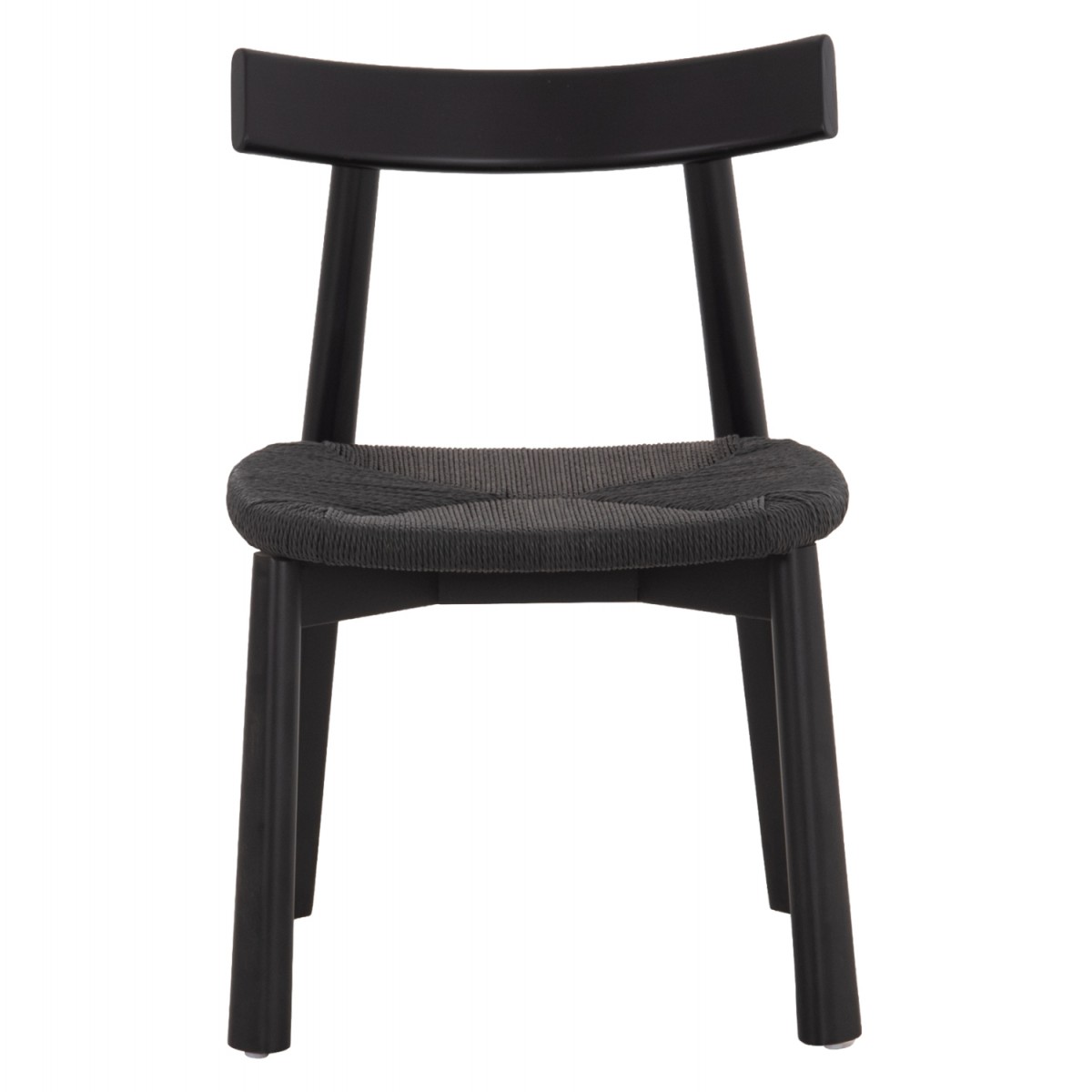 KΑΡΕΚΛΑ ΤΡΑΠΕΖΑΡΙΑΣ OSORIO HM18335.02 RUBBERWOOD & ΣΧΟΙΝΙ ΣΕ ΜΑΥΡΟ 51x55x74Υεκ