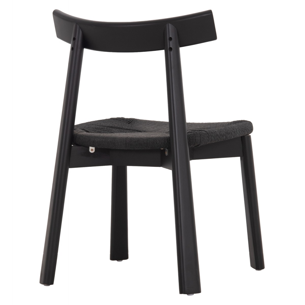 KΑΡΕΚΛΑ ΤΡΑΠΕΖΑΡΙΑΣ OSORIO HM18335.02 RUBBERWOOD & ΣΧΟΙΝΙ ΣΕ ΜΑΥΡΟ 51x55x74Υεκ