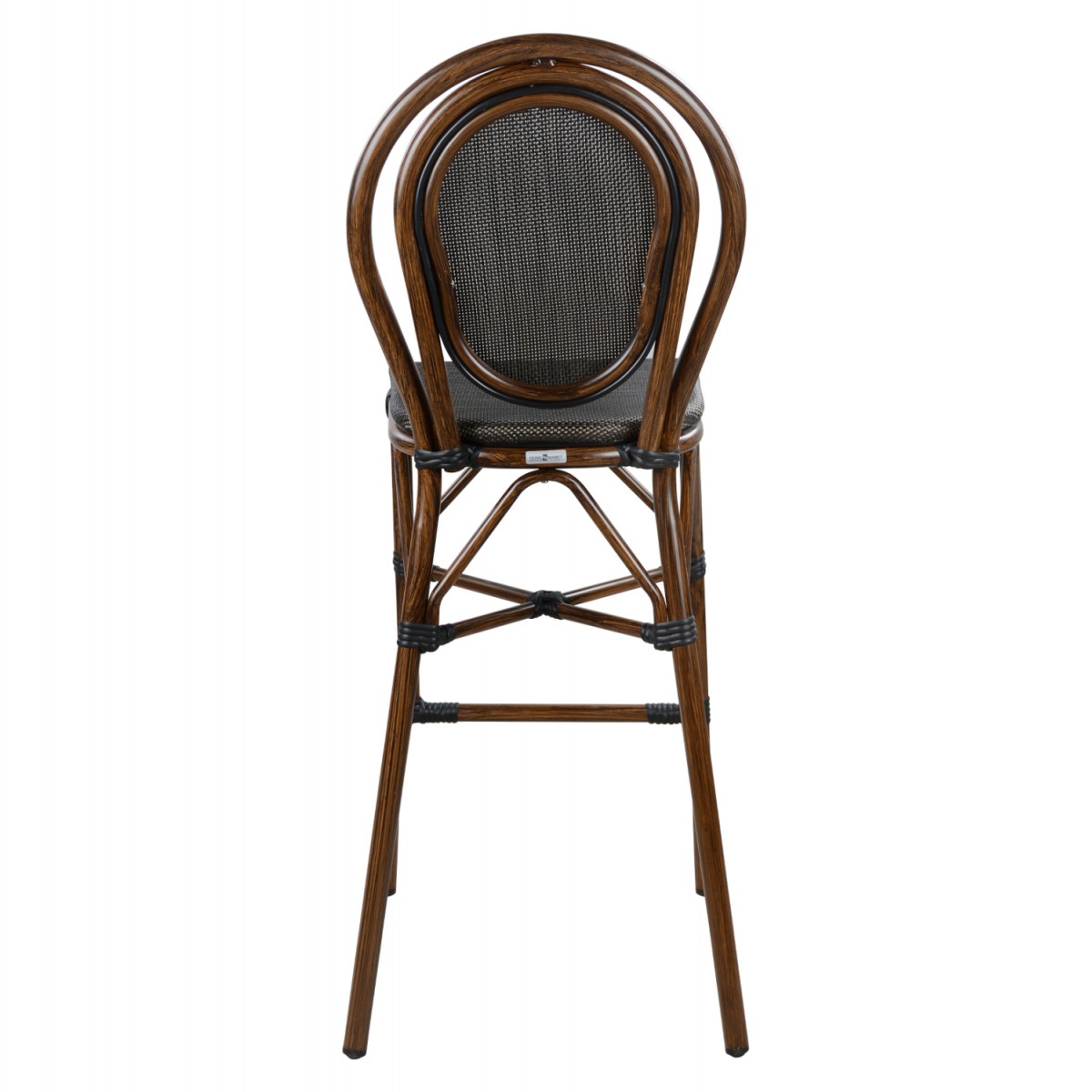 ΣΚΑΜΠΟ ΑΛΟΥΜΙΝΙΟΥ AZARIA HM5059 BAMBOO LOOK ΚΑΦΕ ΜΕ TEXTLINE 44x52x115Υεκ