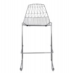 ΣΚΑΜΠΩ BAR ΜΕΤΑΛΛΙΚΟ HM5465.100 LUX ΧΡΩΜΙΟΥ 57x56,5x107 εκ.