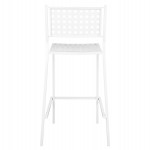 ΣΚΑΜΠΟ ΜΠΑΡ ΜΕΤΑΛΛΙΚΟ OLYMPIAS HM5528.02 ΣΕ ΛΕΥΚΗ ΑΠΟΧΡΩΣΗ 47x58x111 εκ.