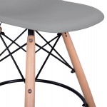 ΣΚΑΜΠΟ ΜΠΑΡ RENATA HM0173.10 ΓΚΡΙ 58x56x107Υ εκ.