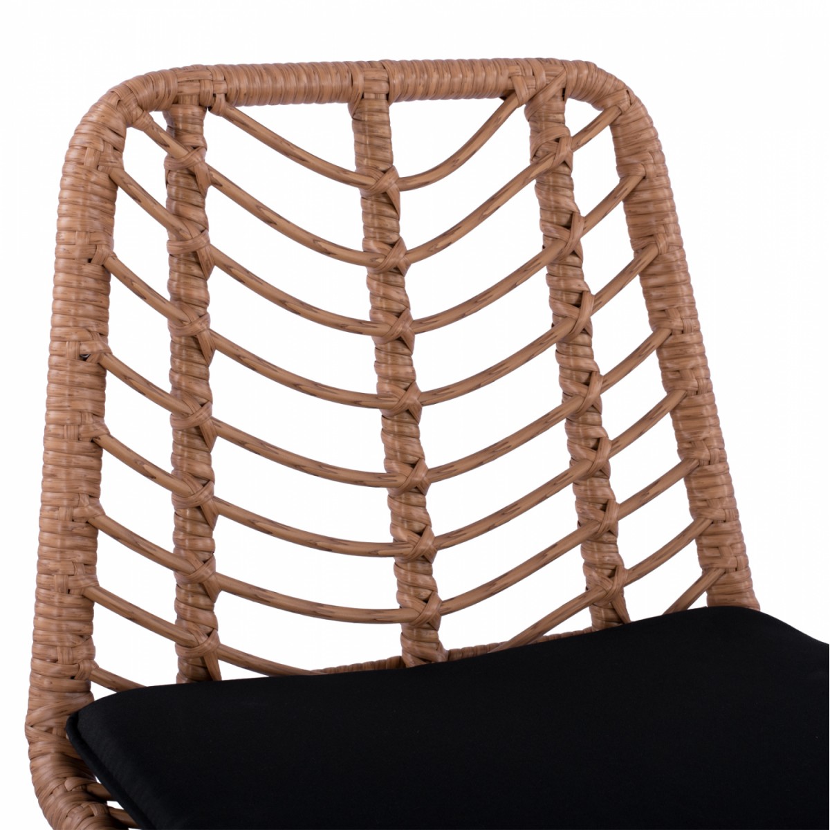 ΣΚΑΜΠΟ ΜΕΤΑΛΛΙΚΟ GAVIN HM5706 ΜΕ WICKER ΜΠΕΖ 47Χ59Χ111Υ εκ.