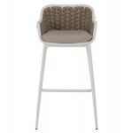 ΣΚΑΜΠΟ ΑΛΟΥΜΙΝΙΟΥ ΣΚΕΛΕΤΟΣ ΛΕΥΚΟΣ-ΣΧΟΙΝΙ ΜΠΕΖ 50x51x103Yεκ.HM5862.02