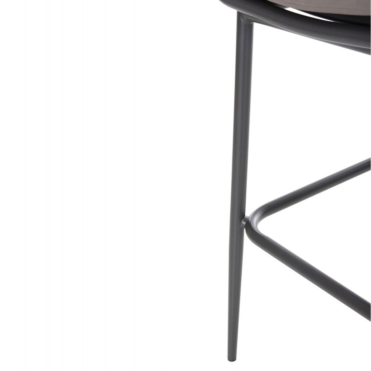 ΣΚΑΜΠΟ ΑΛΟΥΜΙΝΙΟΥ ΣΚΕΛΕΤΟΣ ΑΝΘΡΑΚΙ-ΣΧΟΙΝΙ ΚΑΦΕ 50x50x103Υεκ.HM5862.01