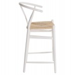 ΣΚΑΜΠΟ ΜΕΣΑΙΟΥ ΥΨΟΥΣ BRAVE ΟΞΙΑΣ ΜΕ ΔΙΧΑΛΩΤΗ ΠΛΑΤΗ ΛΕΥΚΟ HM9405.03 48x53x100Υ εκ.