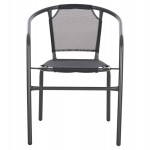 ΠΟΛΥΘΡΟΝΑ ΕΞ.ΧΩΡΟΥ LEDAN HM5977.01 ΜΕΤΑΛΛO & TEXTILENE ΓΚΡI 55x58x72Υεκ.