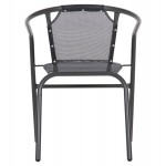 ΠΟΛΥΘΡΟΝΑ ΕΞ.ΧΩΡΟΥ LEDAN HM5977.01 ΜΕΤΑΛΛO & TEXTILENE ΓΚΡI 55x58x72Υεκ.