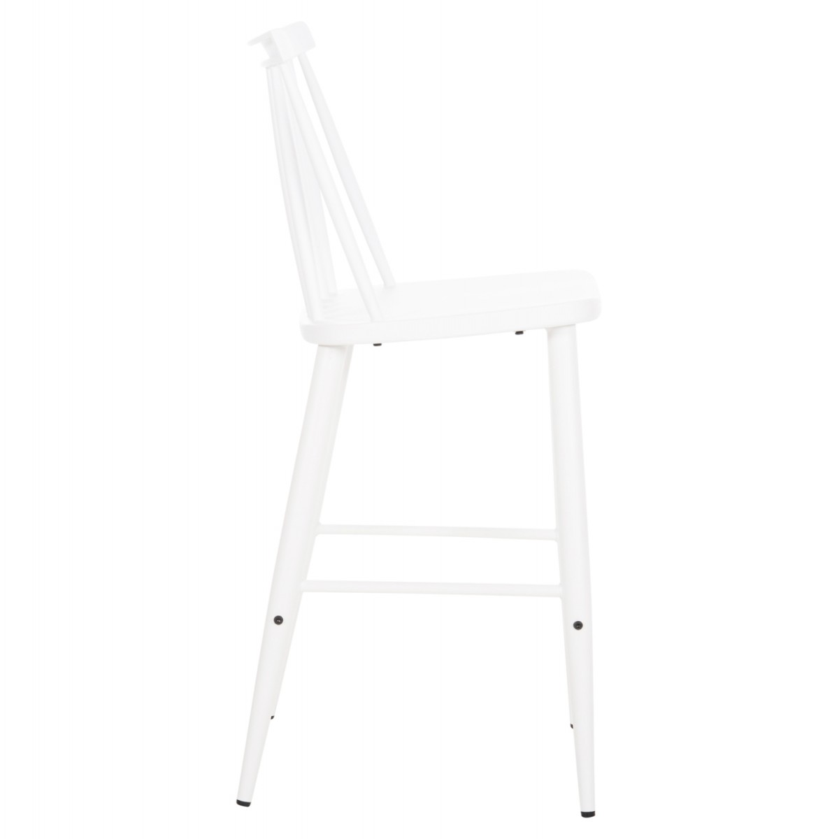 ΣΚΑΜΠΟ ΜΠΑΡ ΜΕΣΑΙΟΥ ΥΨΟΥΣ VANESSA HM9300.11 ΠΟΛΥΠΡΟΠΥΛΕΝΙΟ & ΜΕΤΑΛΛΟ-ΛΕΥΚΟ 45,5x46x97Υεκ