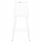 ΣΚΑΜΠΟ ΜΠΑΡ ΜΕΣΑΙΟΥ ΥΨΟΥΣ VANESSA HM9300.11 ΠΟΛΥΠΡΟΠΥΛΕΝΙΟ & ΜΕΤΑΛΛΟ-ΛΕΥΚΟ 45,5x46x97Υεκ