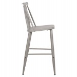 ΣΚΑΜΠΟ ΜΠΑΡ ΜΕΣ. ΥΨΟΥΣ VANESSA HM9300.20 ΠΟΛΥΠΡΟΠΥΛΕΝΙΟ & ΜΕΤΑΛΛΟ-ΓΚΡΙ 45,5x46x97Υεκ