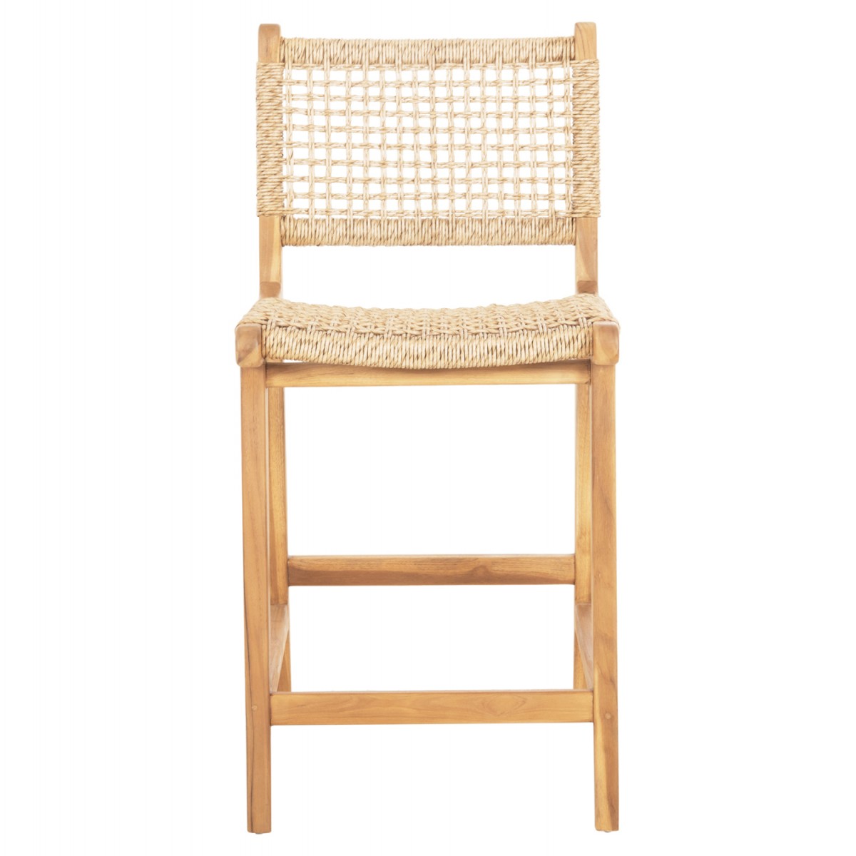 ΣΚΑΜΠΟ ΜΠΑΡ ΜΕ ΠΛΑΤΗ NESHA HM9381.11 ΞΥΛΟ ΤΕΑΚ & ΣΧΟΙΝΙ VIRO VIRO 46x48,5x96Υεκ.